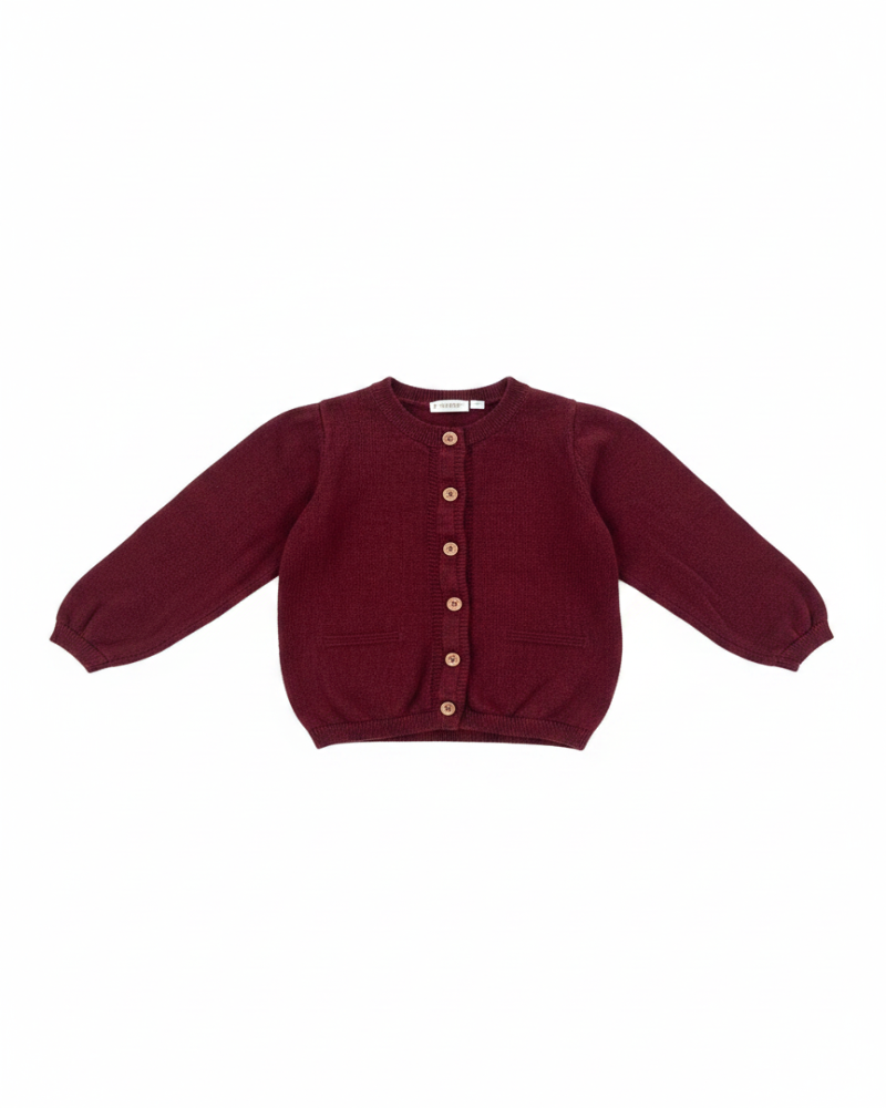 FIXONIFIXONI Cardigans Neutre Rouge