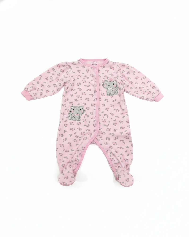PekklePekkle Pyjamas Fille Gris