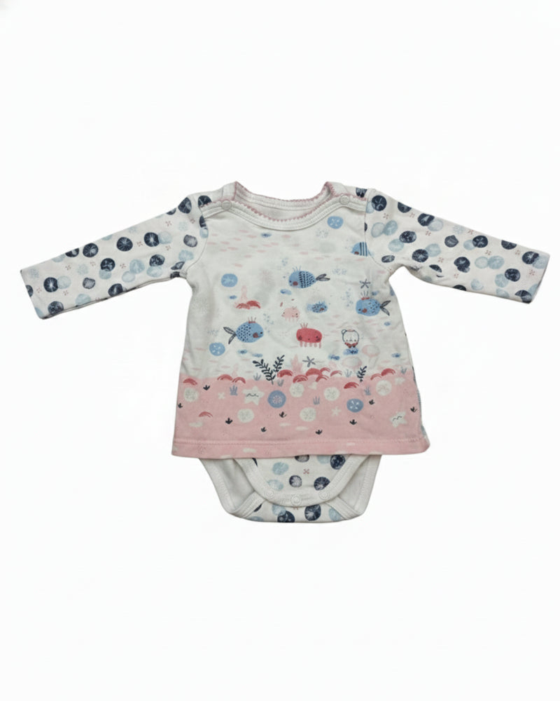 Souris MiniSouris Mini Cache-couches Fille Blanc