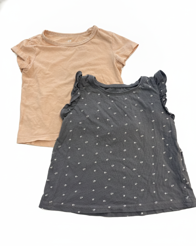 H&MH&M Tee-shirts Fille Gris