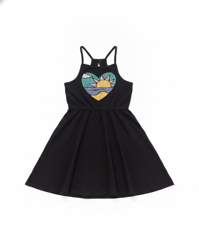 George George Robes Fille Noir