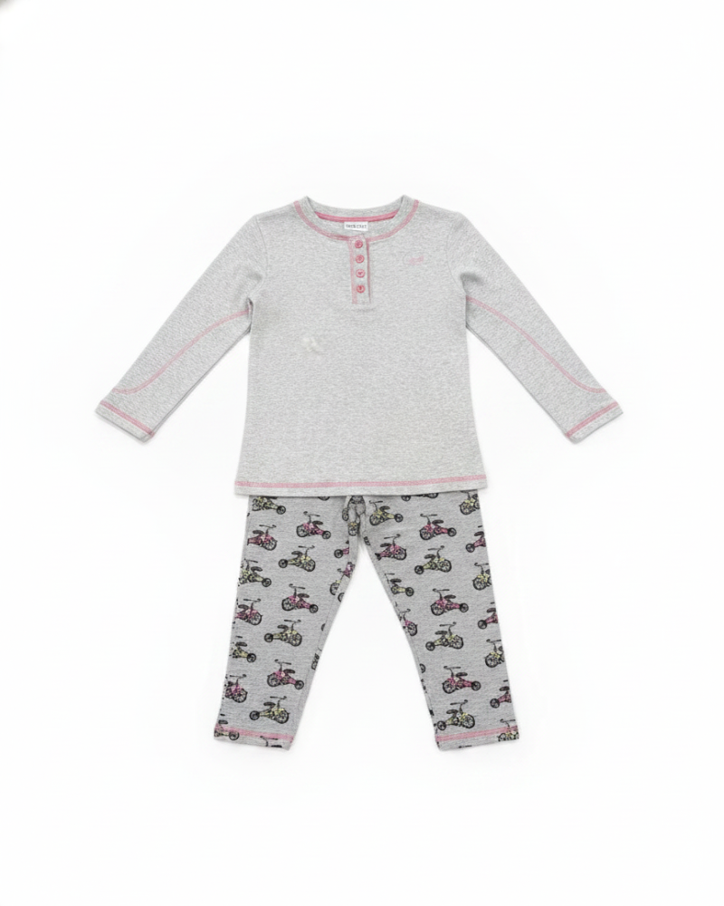 InconnueInconnue Pyjamas Fille Gris