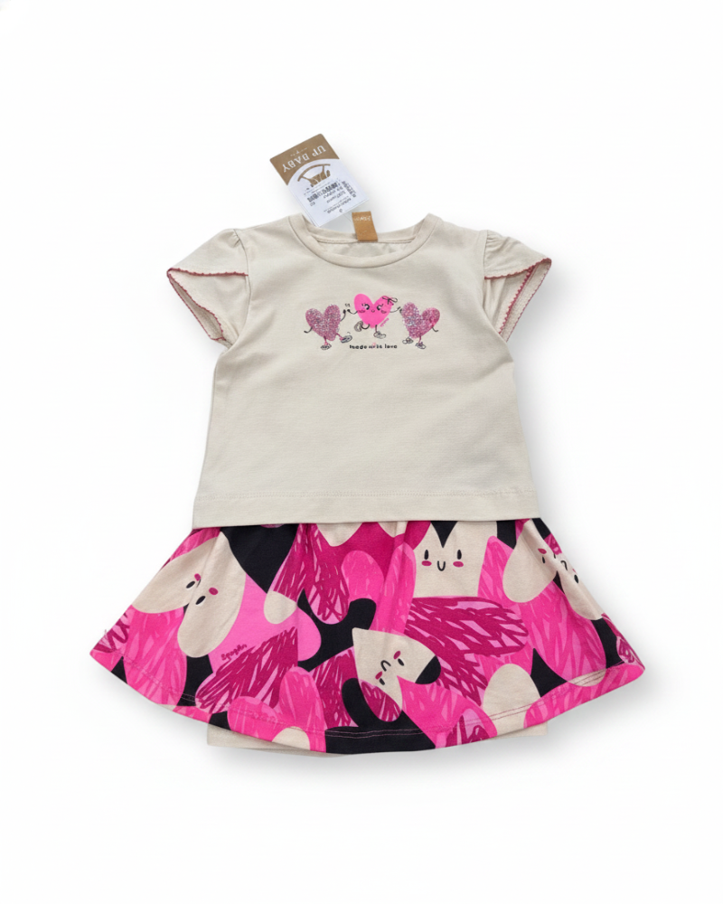 Up BabyUp Baby Ensembles Fille Beige