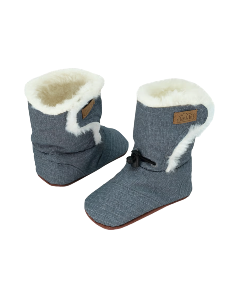 Jan & Jul Bottes d'hiver GRIS SMALL