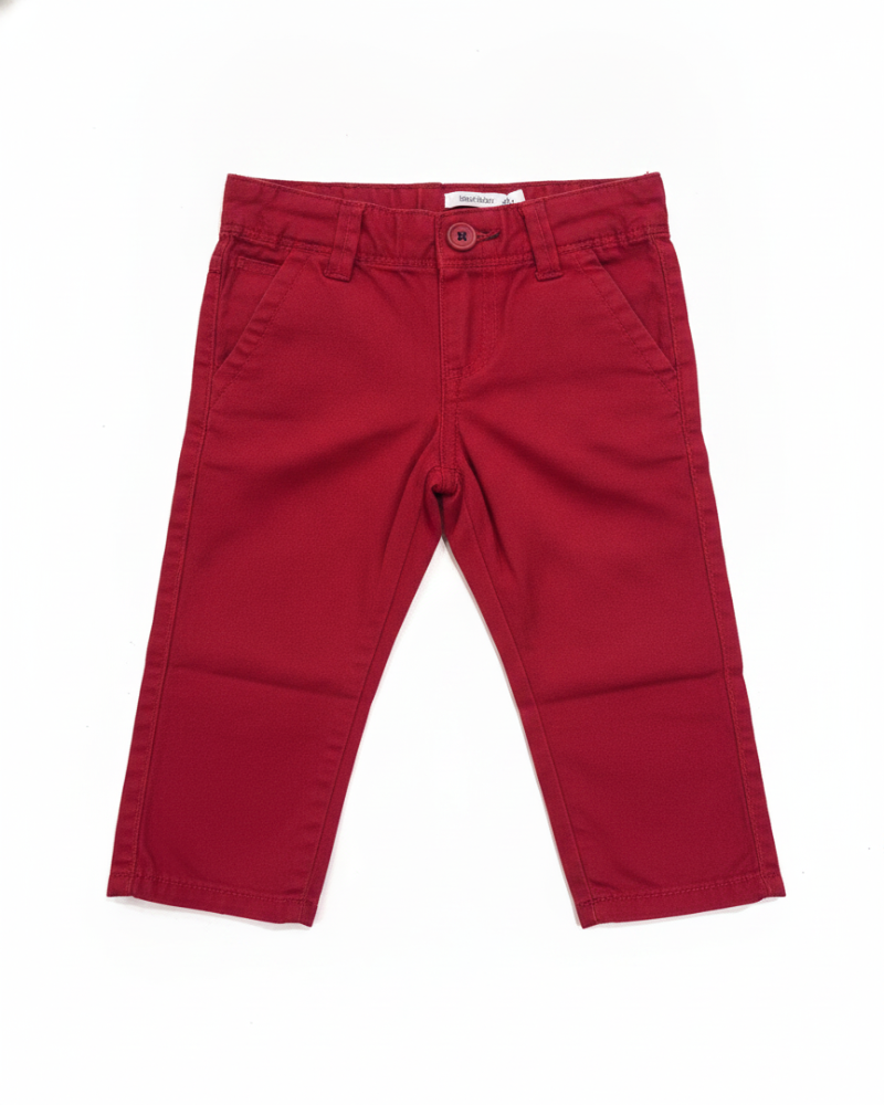 Bout'Chou Pantalon Garçon Rouge