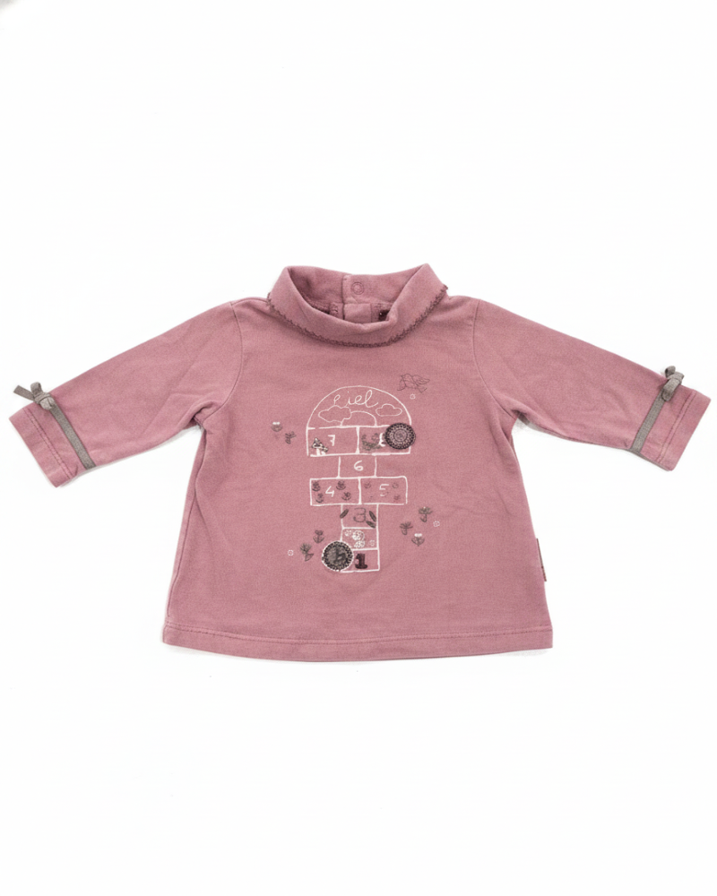 Sergent Major Chandail Fille Gris