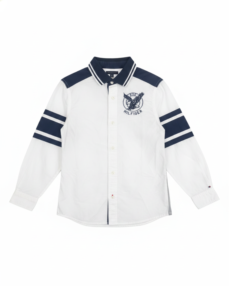 Tommy Hilfiger Chemise Garçon Blanc
