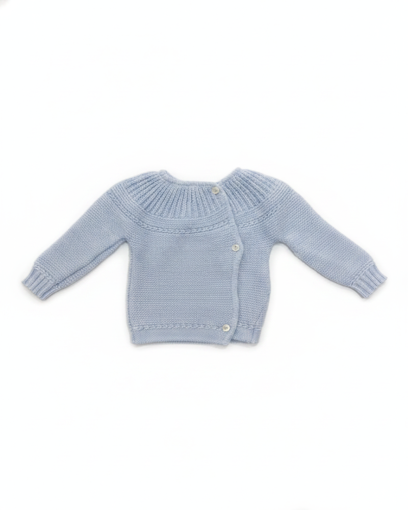 Bout'Chou Cardigan Neutre Bleu