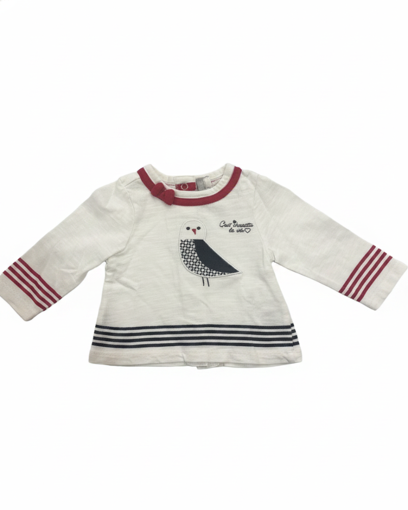 Orchestra Tee-shirt Fille Blanc