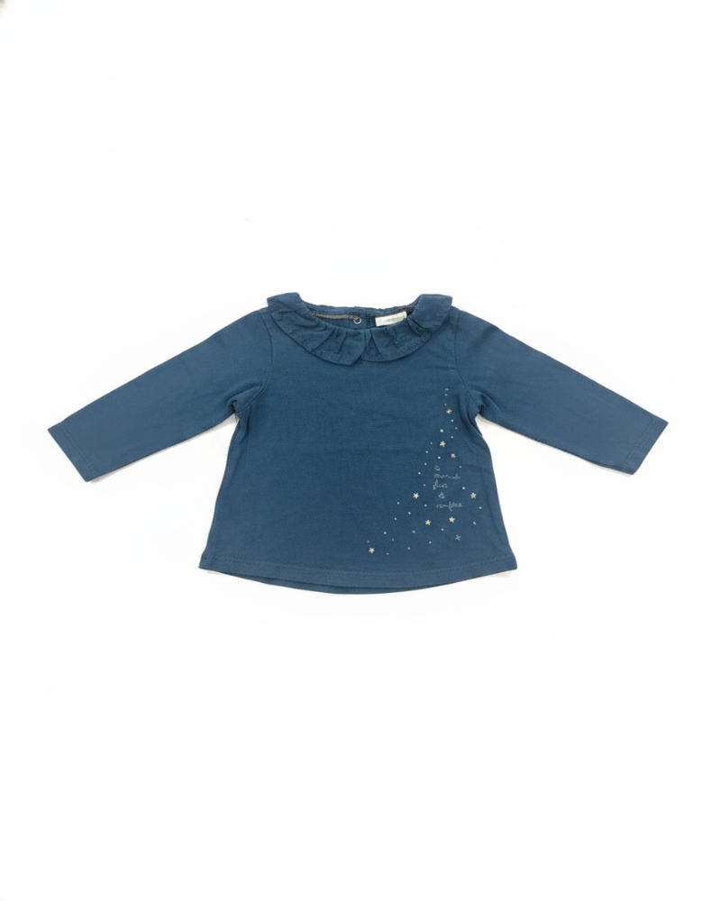 Tape à l'oeil Tee-shirt Fille Bleu