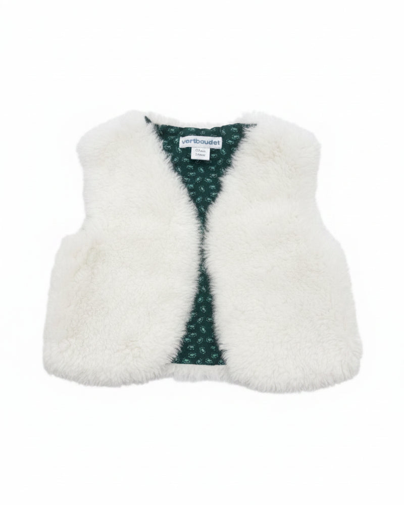 Vertbaudet Veste Fille Blanc