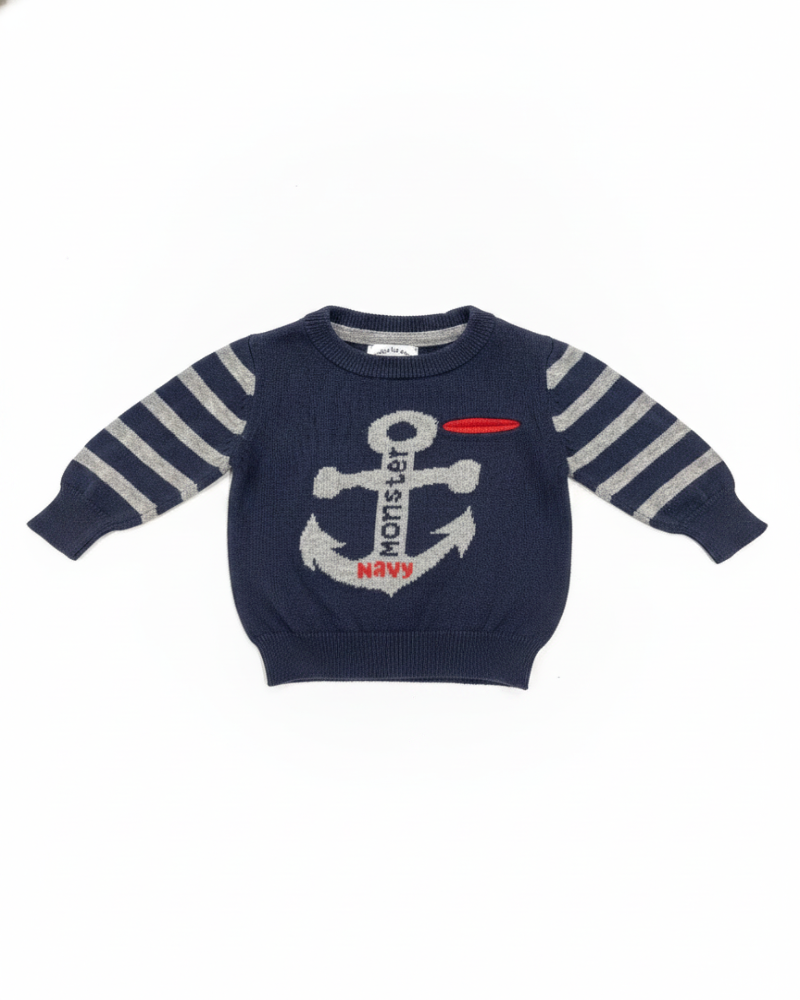 Tex Chandail Garçon Gris