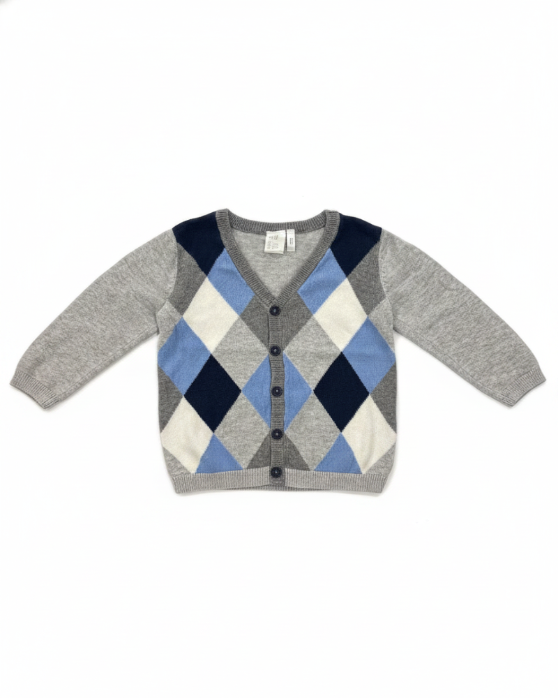 H&M Cardigan Garçon Gris