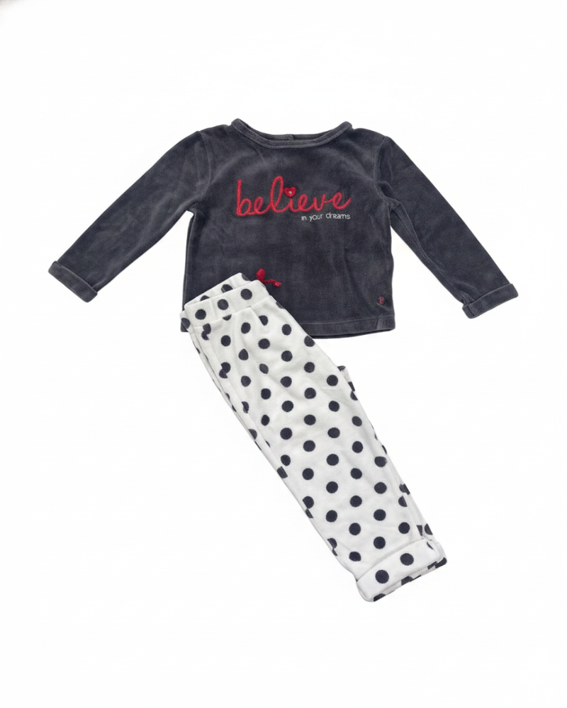 Okaïdi Pyjama Fille Gris