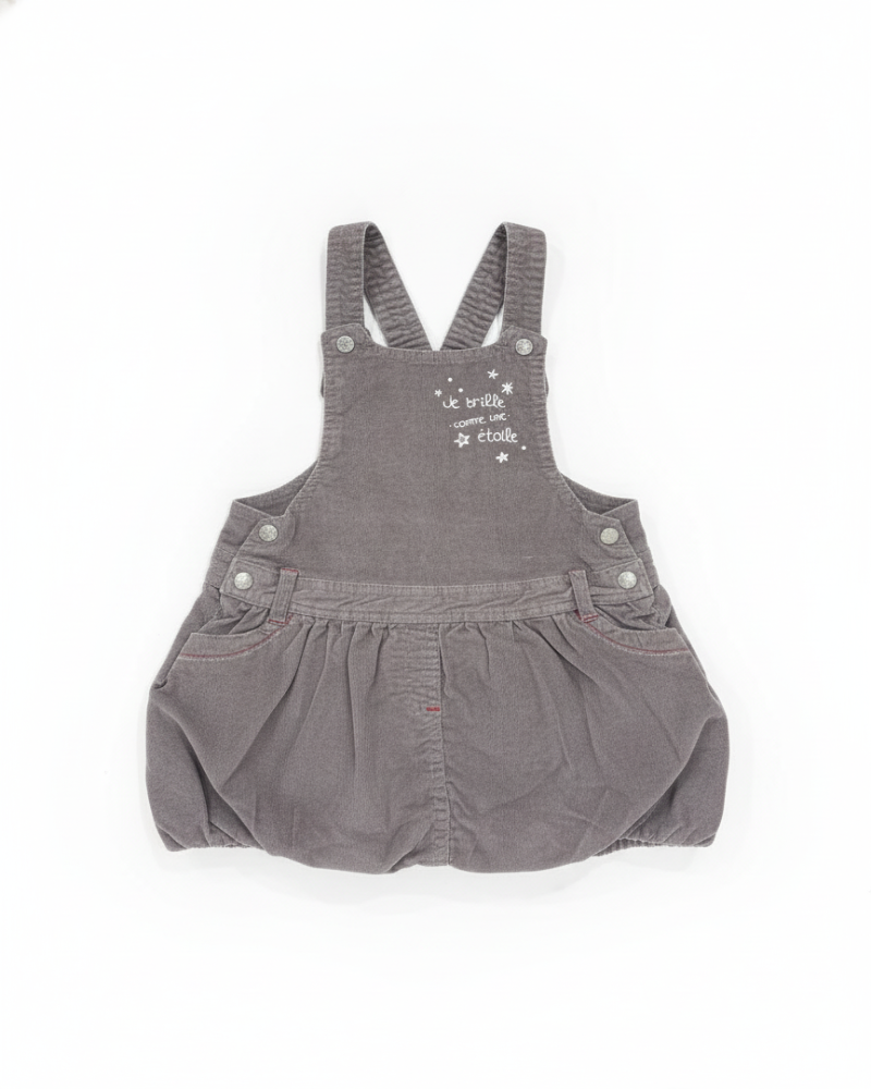 Gemo Salopette Fille Gris