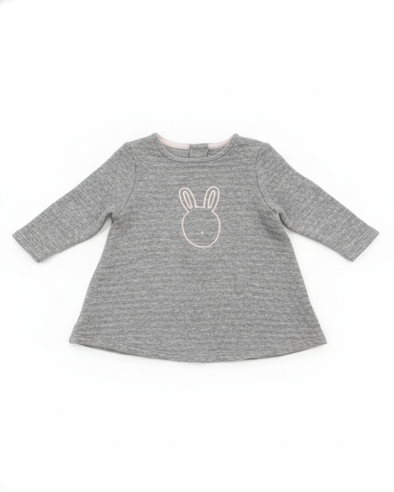 Obaïbi Robe Fille Gris