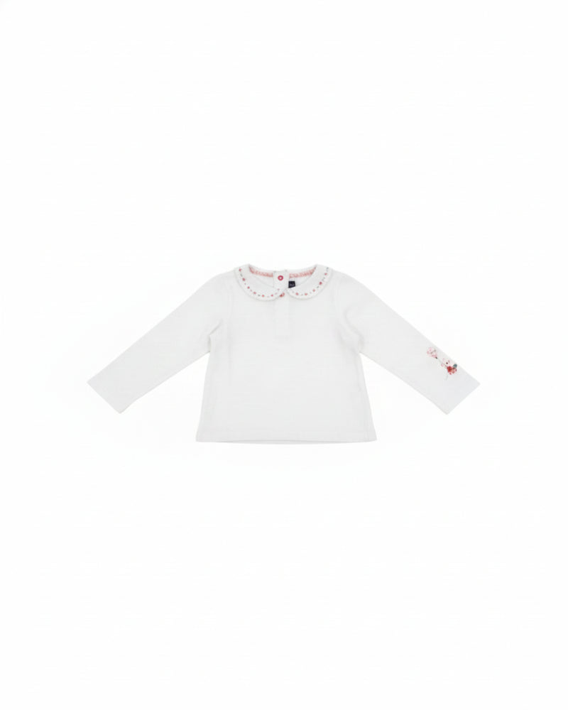 Sergent Major Tee-shirt Fille Blanc