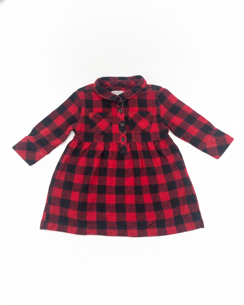 Canadiana Robe Fille Noir