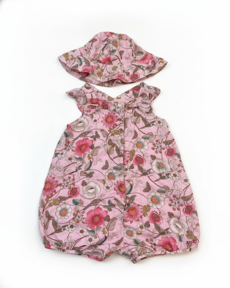 Kenzo Combinaison Fille Rose