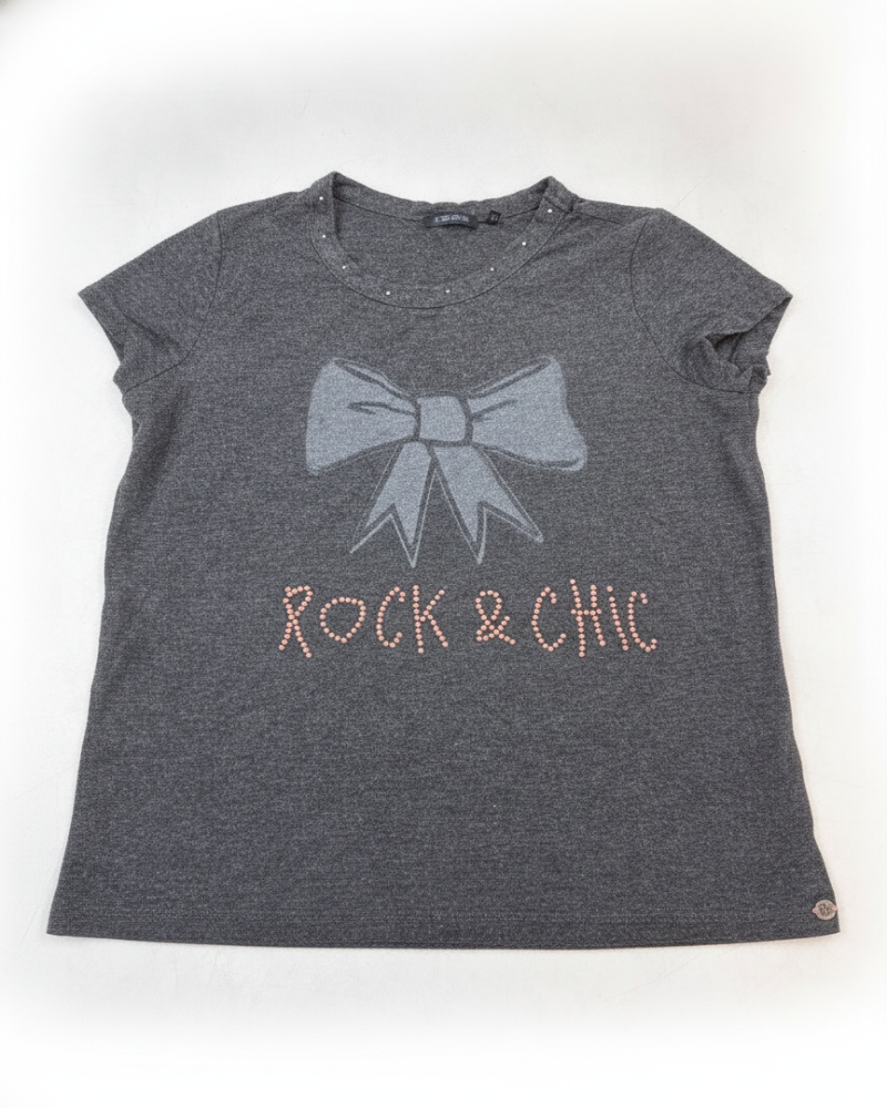 IKKS Tee-shirt Fille Gris
