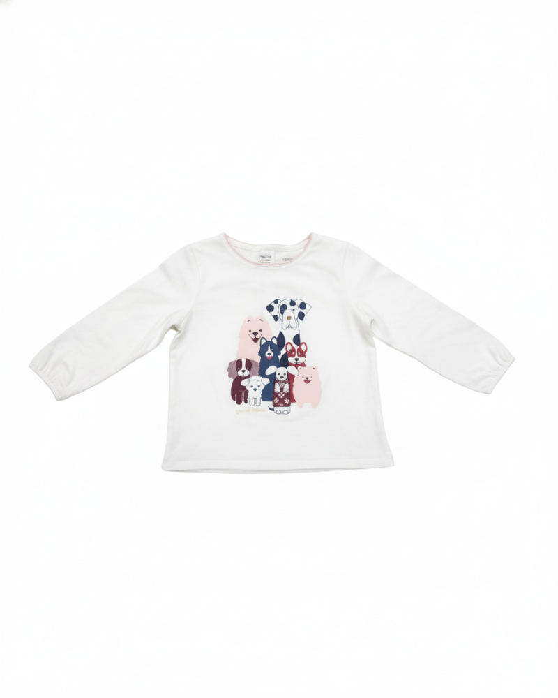 Obaïbi Tee-shirt Fille Gris