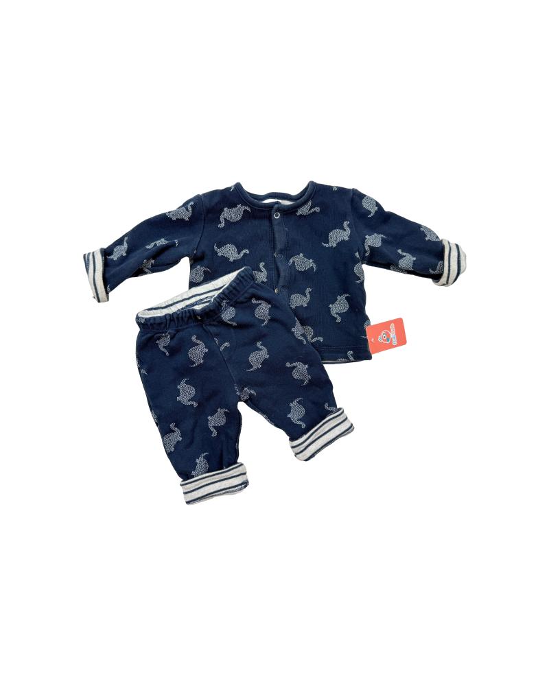 Petit LemPetit Lem Ensemble Garçon Bleu