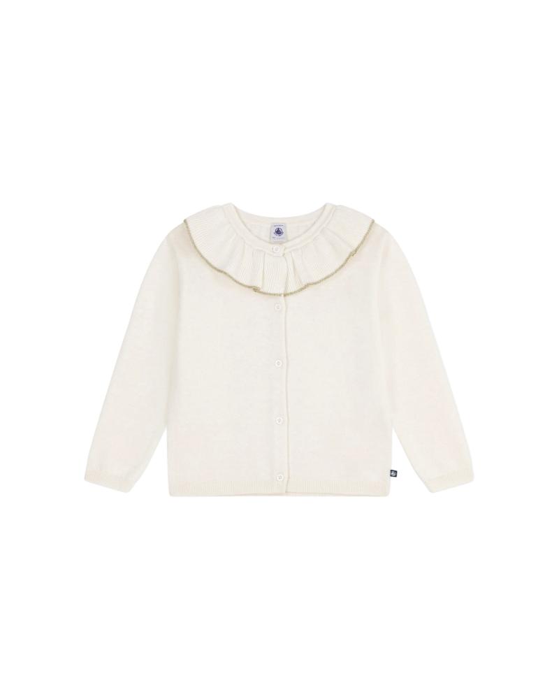 Petit BateauPetit Bateau Cardigan Fille Blanc