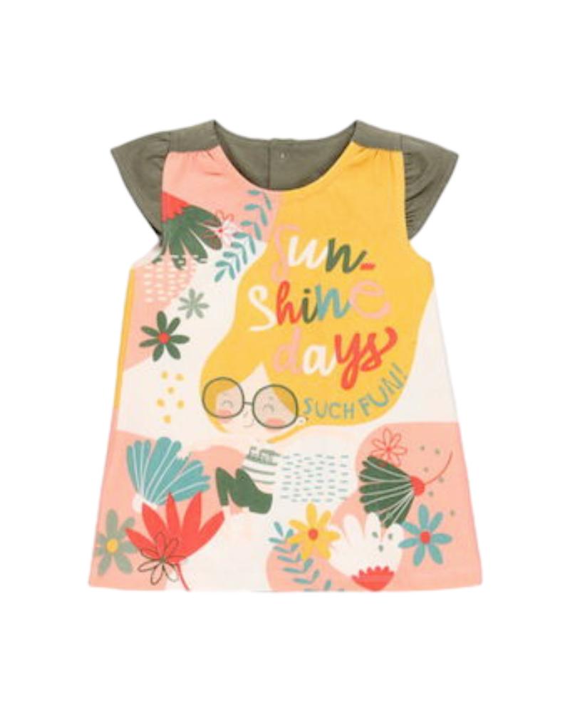 BoboliBoboli Robe Fille Blanc