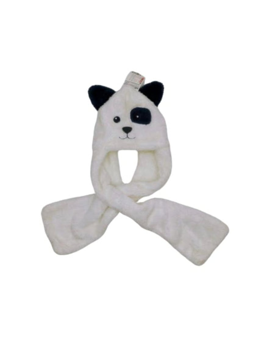 Tuque avec foulard intégré raton