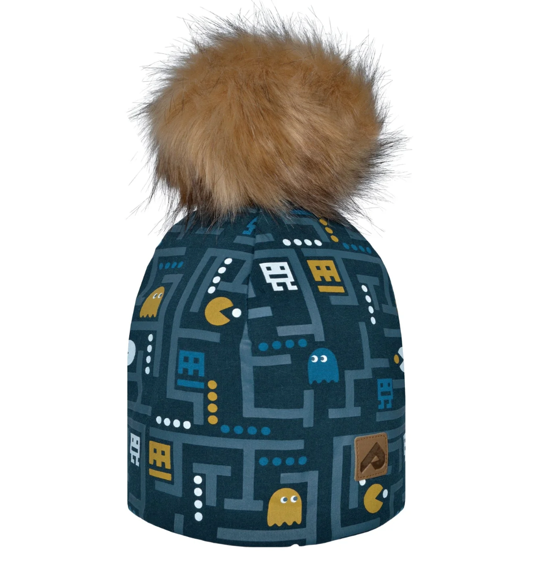 Perlimpinpin Cache-cou et tuque PAC-MAN