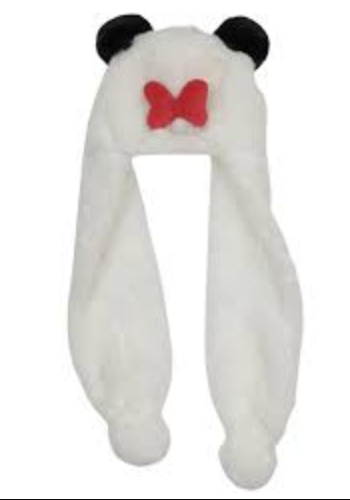 Tuque Minnie Mousse avec foulard intégré 38cm