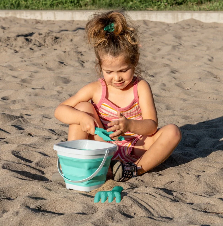 Famille on the GO Jouets de sable compact