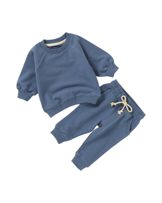 BurbabyBurbaby Ensembles Garçon Bleu