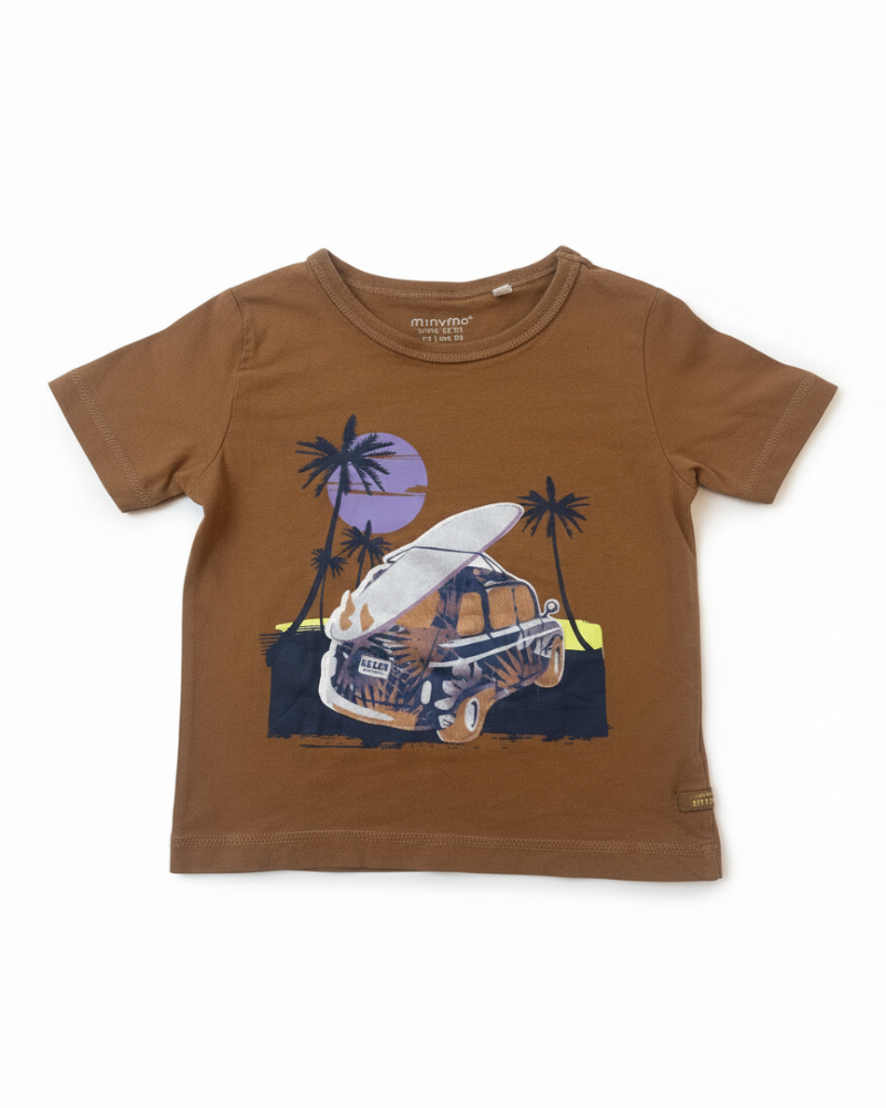 minymominymo Tee-shirts Garçon Blanc