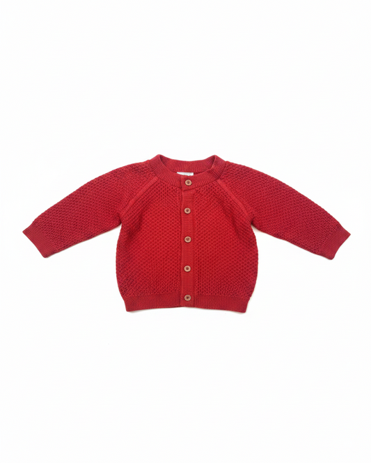Petit BateauPetit Bateau Cardigans Fille Rouge