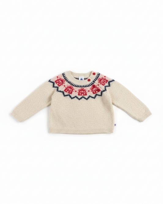 Petit BateauPetit Bateau Chandails Neutre Beige