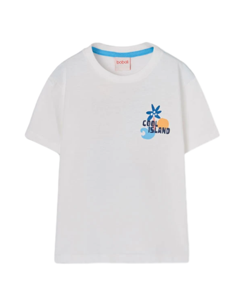 BoboliBoboli Tee-shirts Garçon Blanc