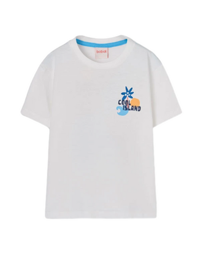BoboliBoboli Tee-shirts Garçon Blanc