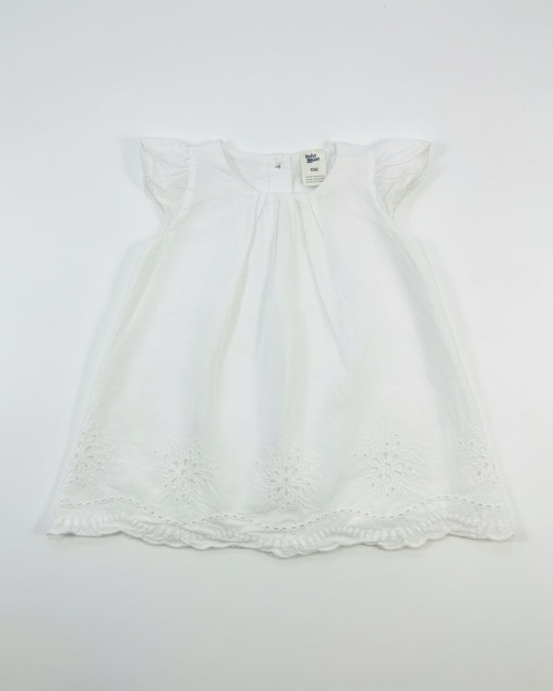baby B'goshbaby B'gosh Robes Fille Blanc