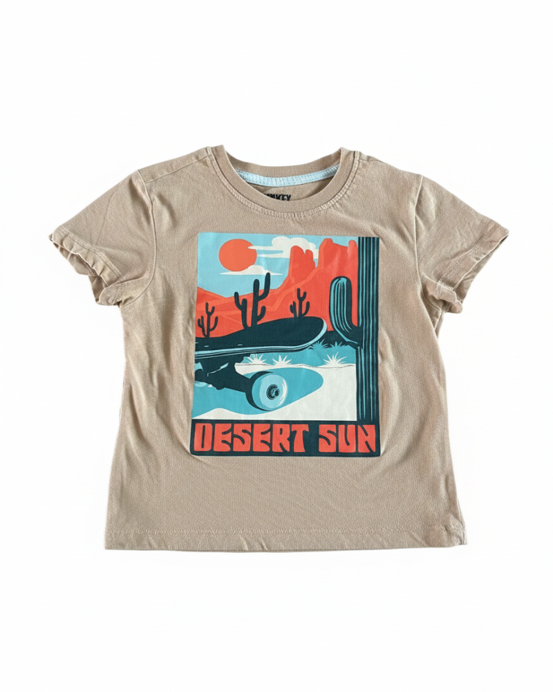 MONKEY BARSMONKEY BARS Tee-shirts Garçon Beige