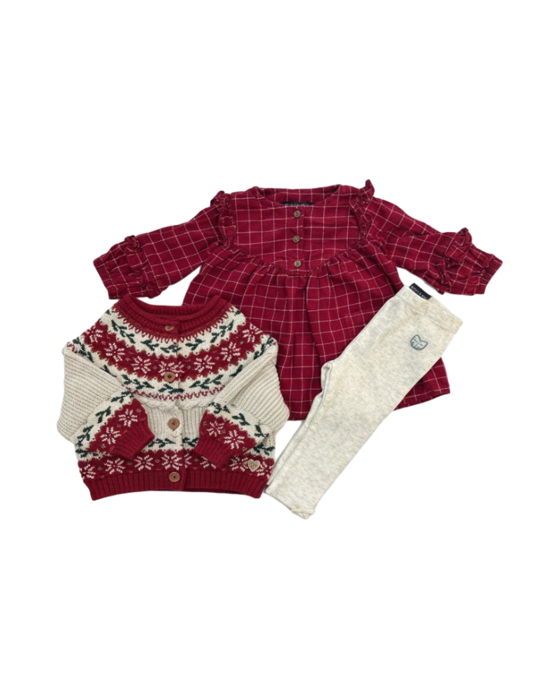 souris minisouris mini Ensembles Fille Blanc