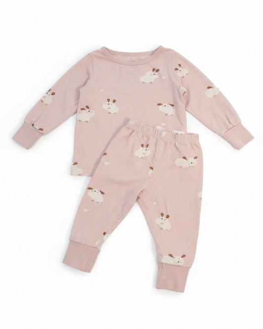 Souris MiniSouris Mini Pyjamas Fille Blanc