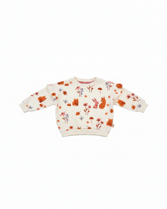 souris minisouris mini Chandails Fille Blanc