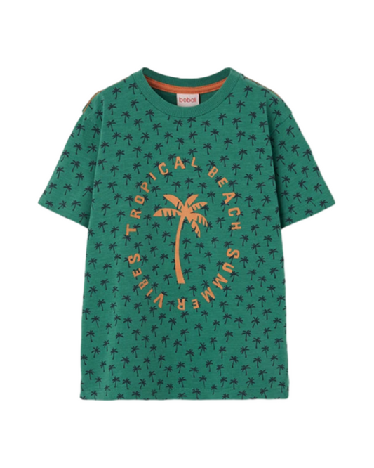 BoboliBoboli Tee-shirts Garçon Vert