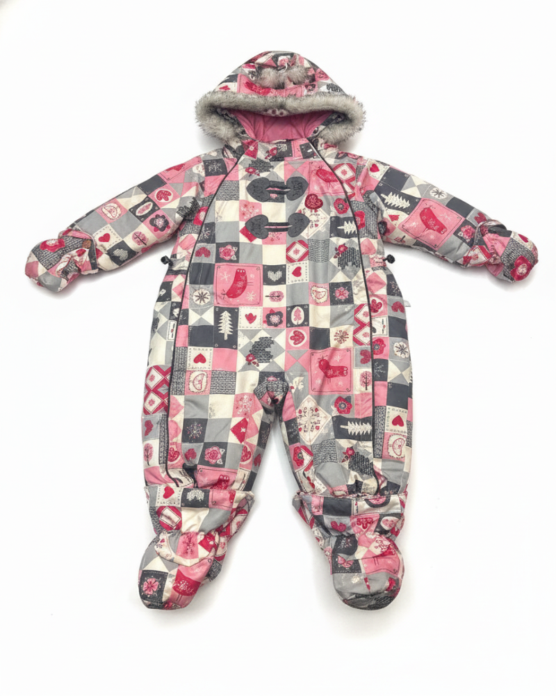 souris minisouris mini Habits de neige Fille Gris
