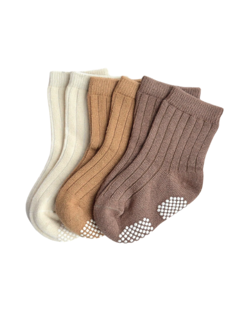 Mini&ToiMini&Toi Collants, Chaussettes Neutre Beige
