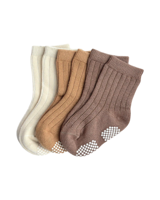Mini&ToiMini&Toi Collants, Chaussettes Neutre Beige