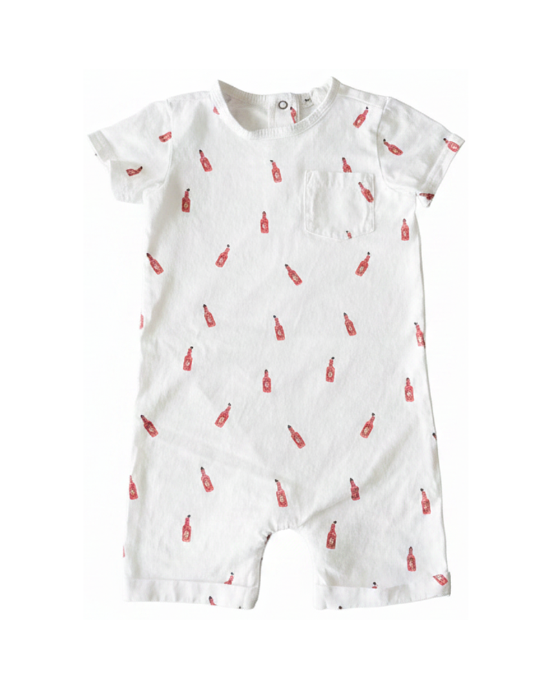 miles the labelmiles the label Combinaisons Garçon Blanc