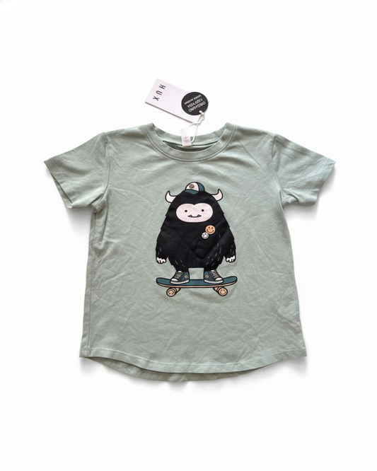 HUXHUX Tee-shirts Garçon Vert