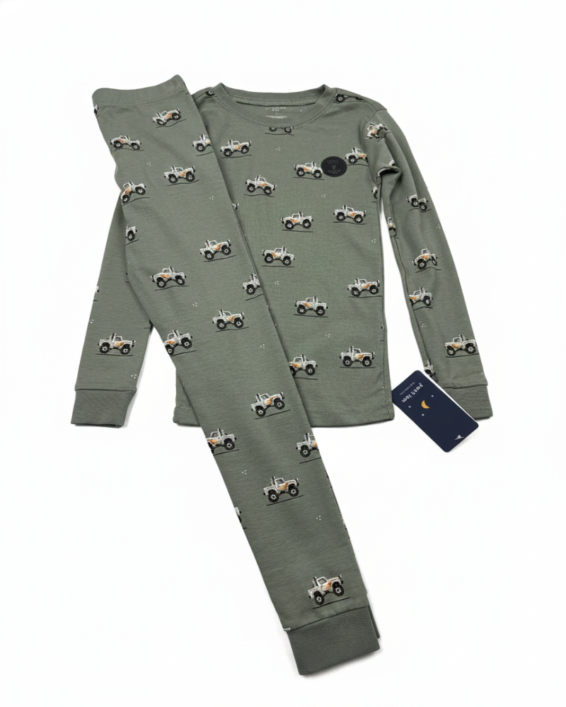petit lempetit lem Pyjamas Garçon Vert